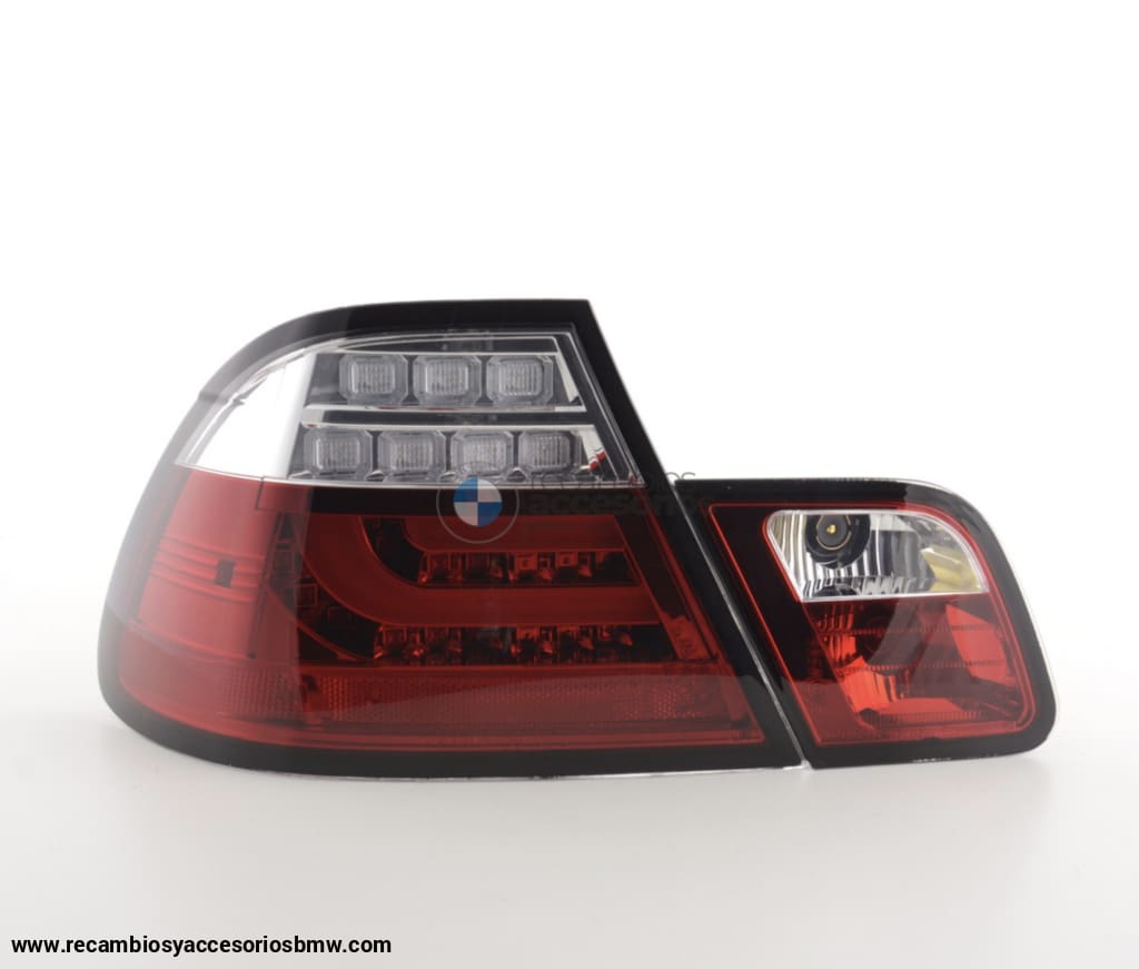 Pilotos Traseros Rojo / Claro Led Bmw Serie 3 E46 Coupe Restyling 03/2003-2006