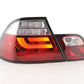 Juego De Luces Traseras Led Bmw Serie 3 E46 Coupe 99-02 Transparente / Rojo Lights > Rear/tail