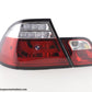 Juego De Luces Traseras Led Bmw Serie 3 E46 Coupe 99-02 Transparente / Rojo Lights > Rear/tail