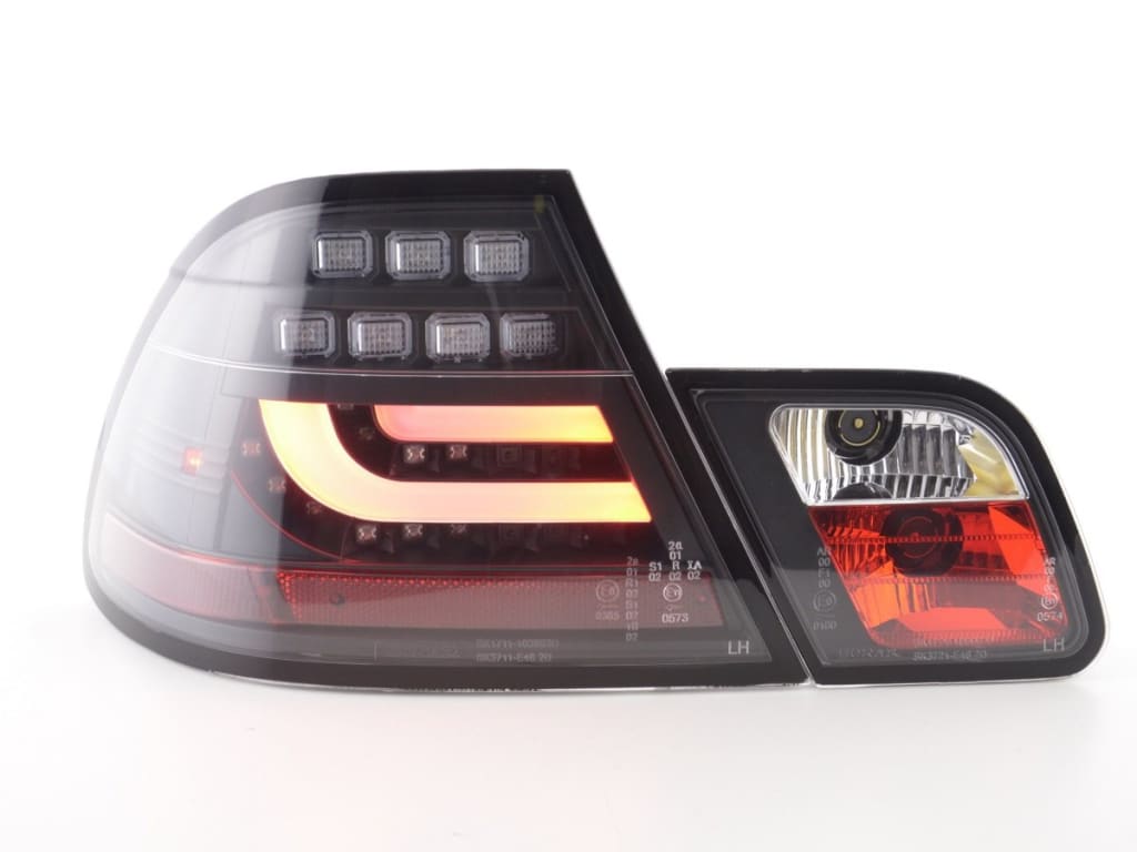 Juego De Luces Traseras Led Bmw Serie 3 E46 Coupe 99-02 Negro Lights > Rear/tail Lights