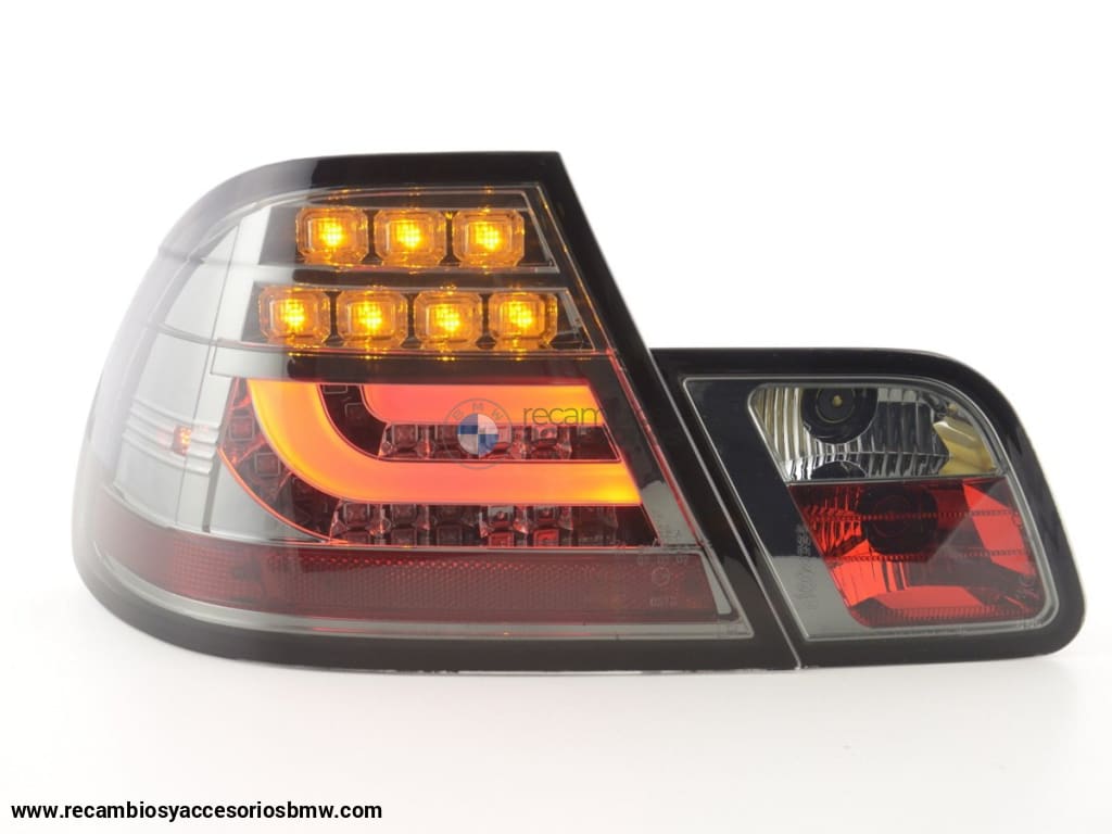 Juego De Luces Traseras Led Bmw Serie 3 E46 Coupe 99-02 Negro Lights > Rear/tail Lights