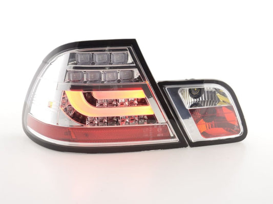 Juego De Luces Traseras Led Bmw Serie 3 E46 Coupe 99-03 Cromo Lights > Rear/tail Lights