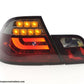 Juego De Luces Traseras Led Bmw Serie 3 E46 Coupe 99-03 Rojo / Negro Lights > Rear/tail Lights