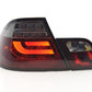 Juego De Luces Traseras Led Bmw Serie 3 E46 Coupe 99-03 Rojo / Negro Lights > Rear/tail Lights