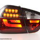 Juego De Luces Traseras Led Bmw Serie 3 E90 Limo 05-08 Rojo / Negro Lights > Rear/tail Lights