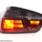 Juego De Luces Traseras Led Bmw Serie 3 E90 Limo 05-08 Rojo / Negro Lights > Rear/tail Lights