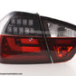 Juego De Luces Traseras Led Bmw Serie 3 E90 Limo 05-08 Rojo / Negro Lights > Rear/tail Lights