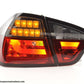 Juego De Luces Traseras Led Bmw Serie 3 E90 Limo 05-08 Rojo / Negro Lights > Rear/tail Lights