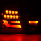 Juego De Luces Traseras Led Bmw Serie 3 E90 Limo 05-08 Rojo / Negro Lights > Rear/tail Lights