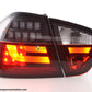 Juego De Luces Traseras Led Bmw Serie 3 E90 Limo 05-08 Rojo / Negro Lights > Rear/tail Lights