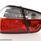 Juego De Luces Traseras Led Bmw Serie 3 E90 Limo 05-08 Rojo / Transparente Lights > Rear/tail Lights