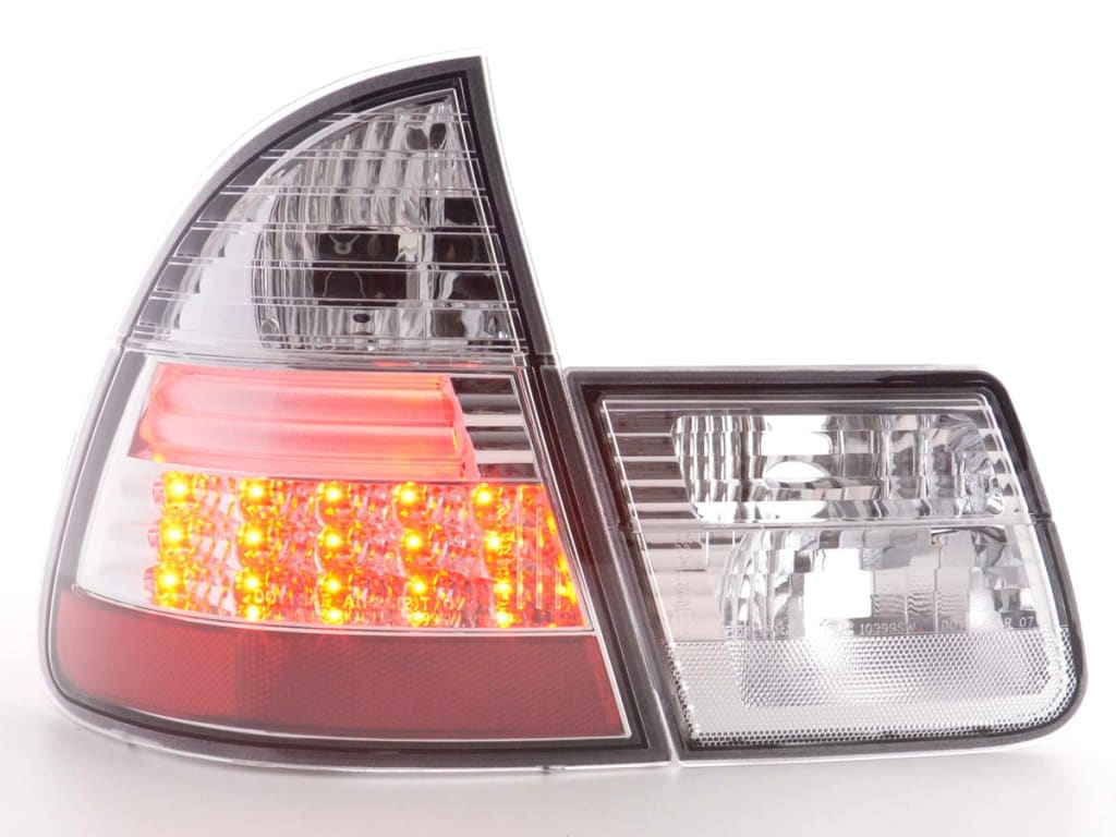 Pilotos Traseros Led Bmw Serie 3 Touring Tipo E46 98-05 Cromo Lights > Rear/tail Lights