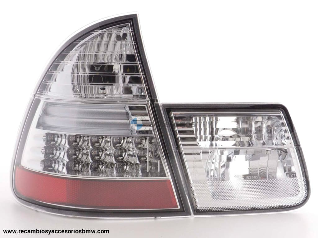 Pilotos Traseros Led Bmw Serie 3 Touring Tipo E46 98-05 Cromo Lights > Rear/tail Lights