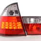 Juego De Luces Traseras Led Bmw Serie 3 Touring Tipo E46 98-05 Transparente / Rojo Lights >