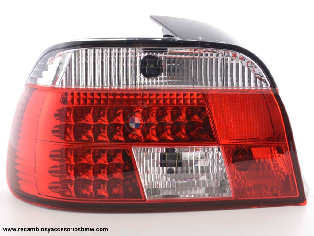 Juego De Luces Traseras Led Bmw Serie 5 Sedán Tipo E39 95-00 Transparente / Rojo Lights > Rear/tail