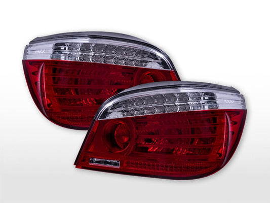 Pilotos Traseros Led Bmw Serie 5 Berlina E60 03- Claro / Rojo Lights > Rear/Tail Lights