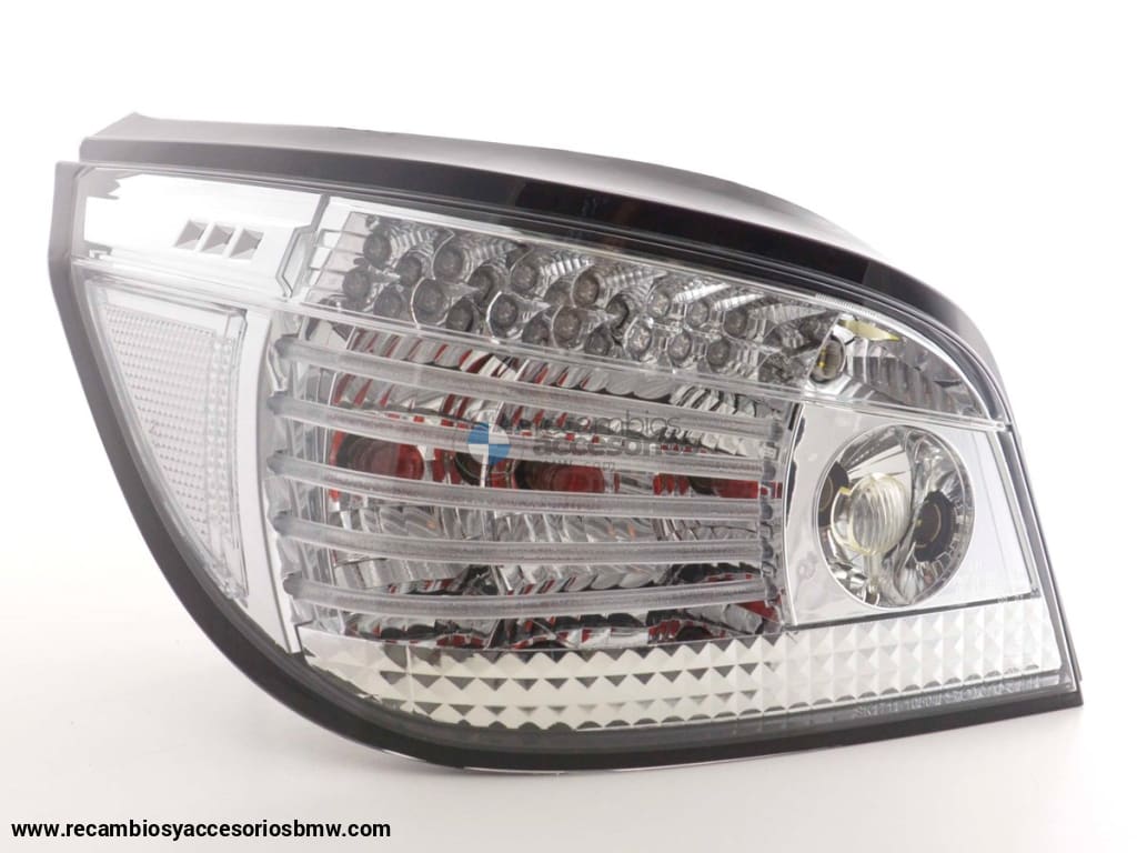 Pilotos Traseros Led Bmw Serie 5 Sedán Tipo E60 03- Cromo Lights > Rear/tail Lights