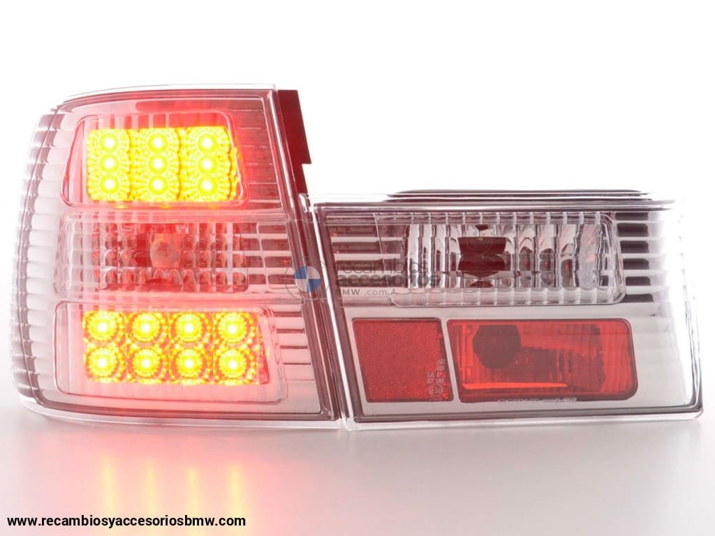 Juego De Luces Traseras Led Bmw Serie 5 Tipo E34 88-94 Cromo Lights > Rear/tail Lights