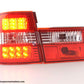 Juego De Luces Traseras Led Bmw Serie 5 Tipo E34 88-94 Transparente / Rojo Lights > Rear/tail Lights