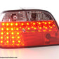 Juego De Luces Traseras Led Bmw Serie 7 Tipo E38 95- Rojo / Transparente Lights > Rear/tail Lights