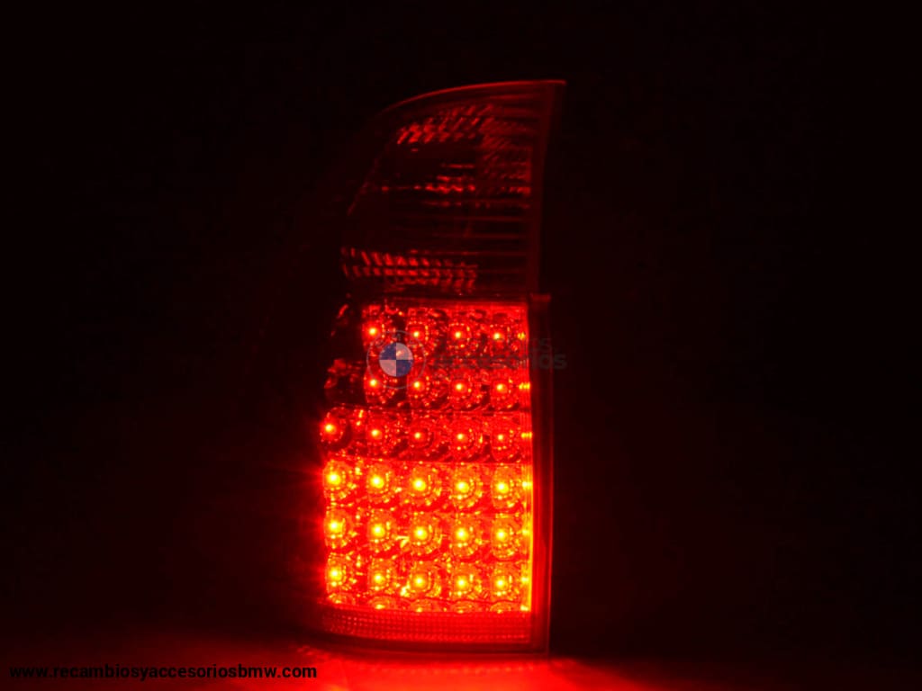 Pilotos Traseros Led Bmw X5 E53 04- Claro / Rojo Lights > Rear/tail Lights