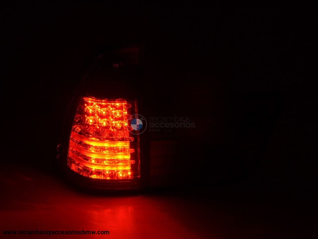 Juego De Luces Traseras Led Bmw X5 Tipo E53 98-02 Negro / Rojo Lights > Rear/tail Lights