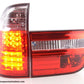 Juego De Luces Traseras Led Bmw X5 Tipo E53 98-02 Transparente / Rojo Lights > Rear/tail Lights