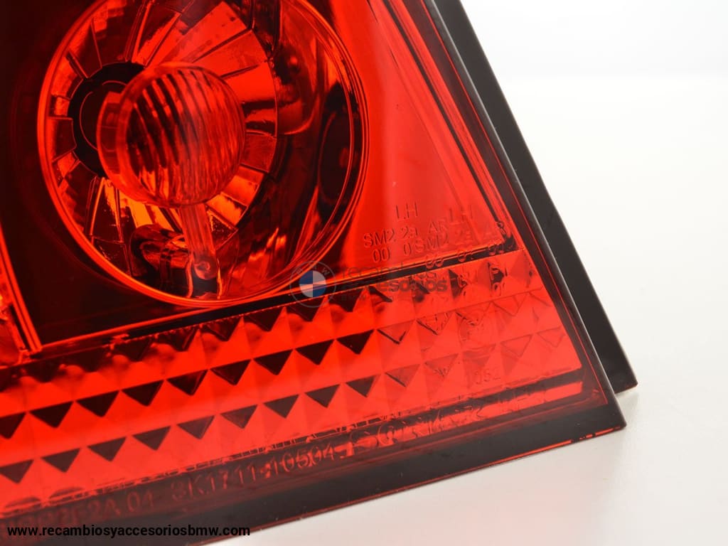 Juego De Luces Traseras Led Lightbar Bmw Serie 5 E60 Limo 07-09 Rojo / Transparente Lights >