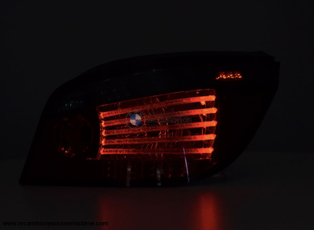 Pilotos Traseros Led Rojo/ahumado Para Bmw Serie 5 E60/e61 2003-2009