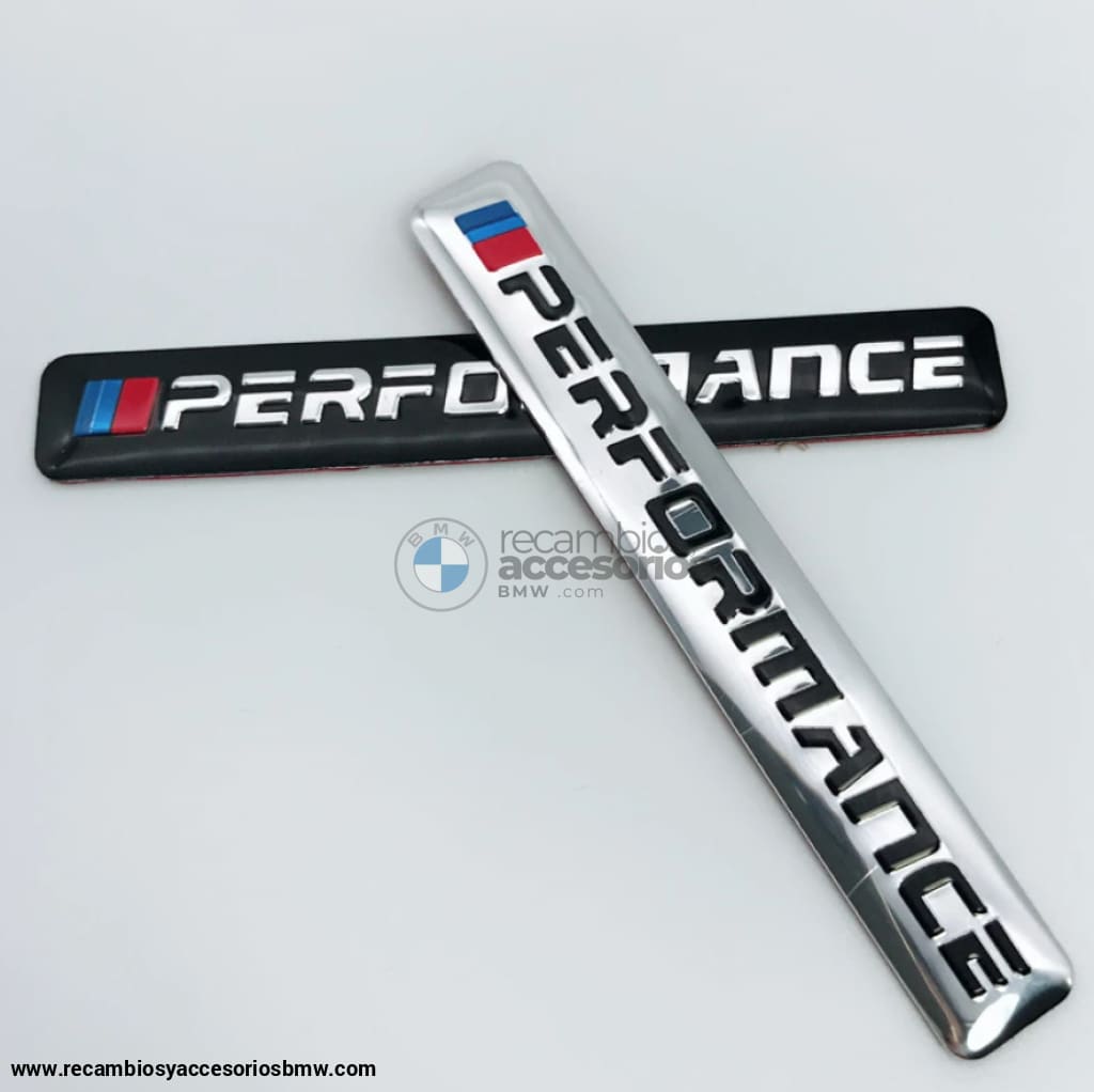 Placa Chapa Pegatina /// Performance 8 5X1 2Cm Para Bmw