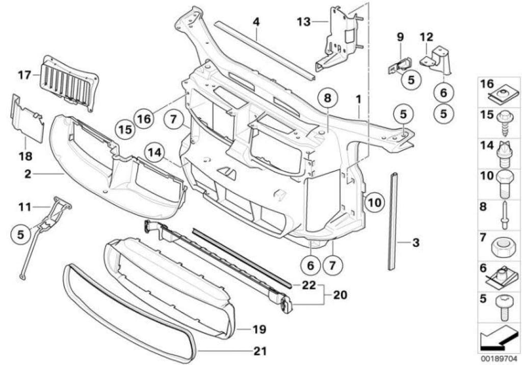 Placa De Bloqueo Original Bmw Izquierda Para E90 E91 E92 E93. Original Recambios