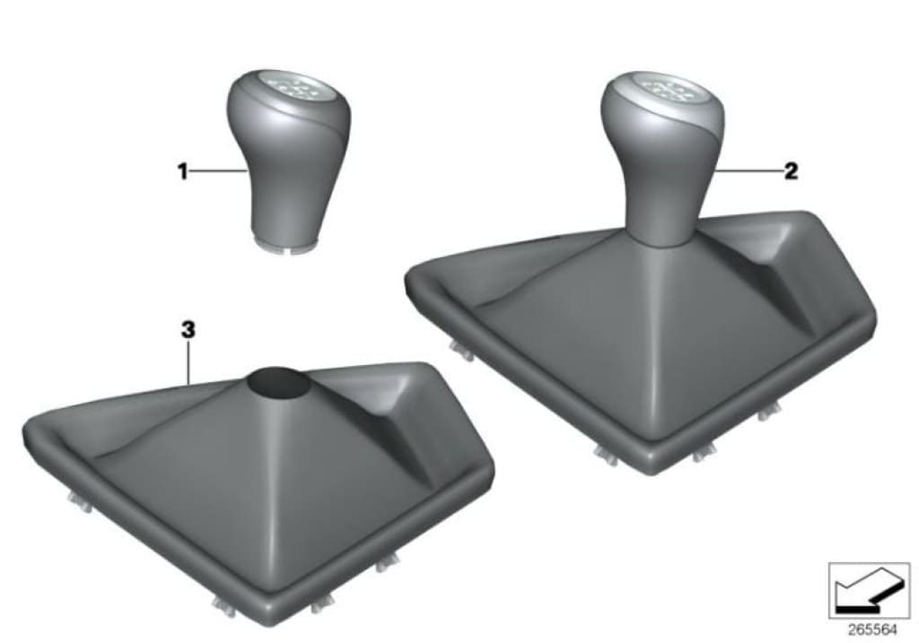 Pomo De Palanca Cambios 6 Velocidades Manual En Negro Para Bmw F20 F21 F30 F31 F34 Gt F32 F36.