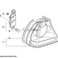 Portalámparas Con Luz Antiniebla Trasera Serie 3 Bmw E46. Original Recambios