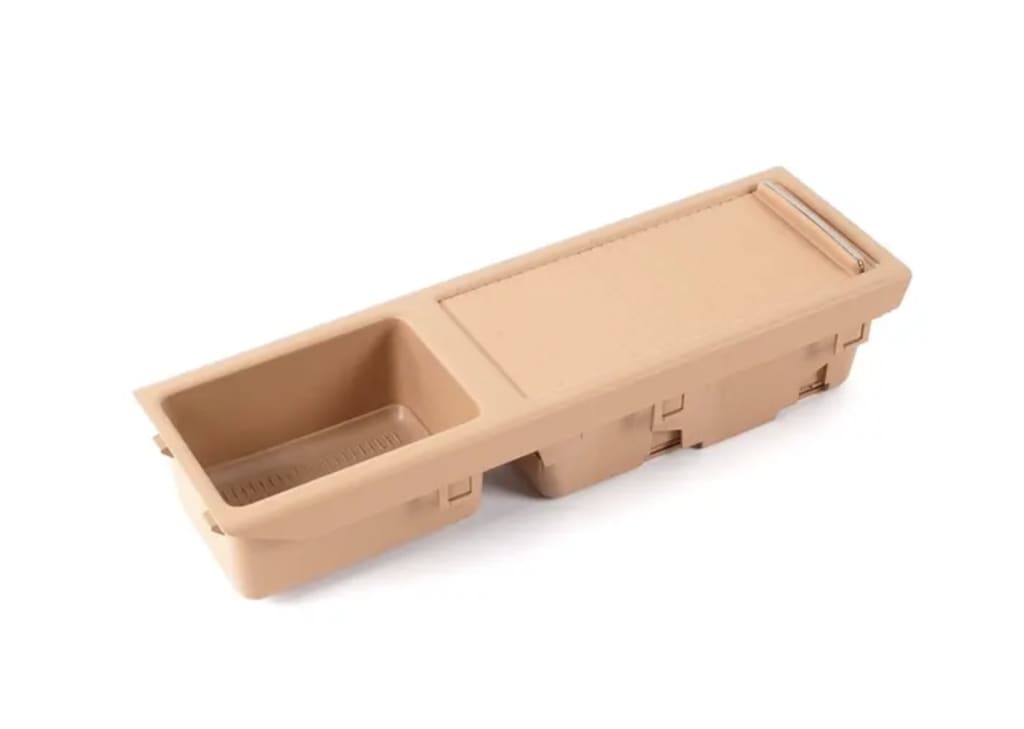 Portaobjetos Central Para Bmw E46. Original Beige Recambios