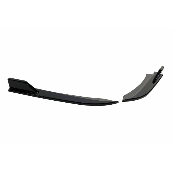 Punteras Traseras Bmw F30 2013 - 2019 M - Tech Negro Brillo Spoiler Delantero