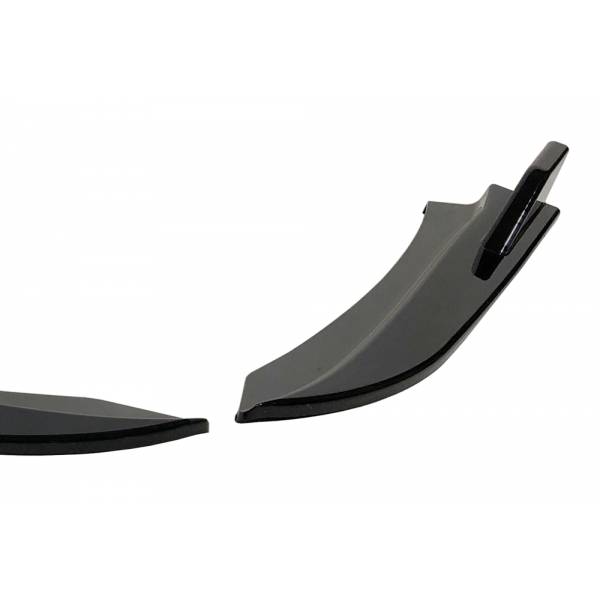 Punteras Traseras Bmw F30 2013 - 2019 M - Tech Negro Brillo Spoiler Delantero