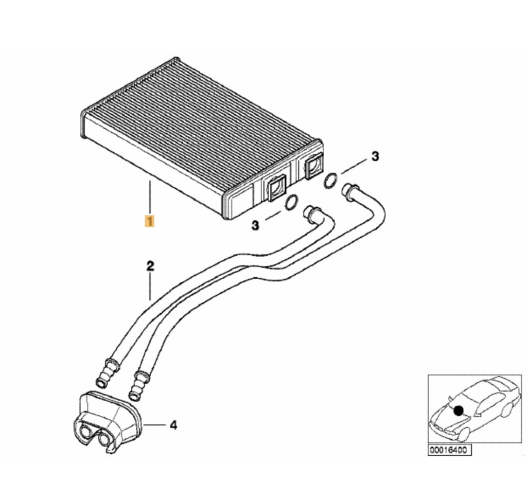 Radiador Para Bmw E46. Original De Recambios