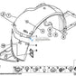 Recubrimiento Paso De Rueda Para Bmw E46 . Original Recambios