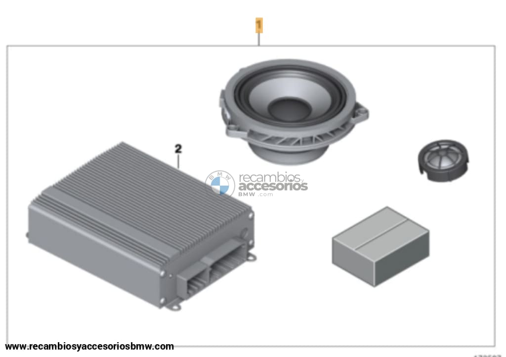 Reequipamiento Hifi Alpine Original Bmw Para F20 F21 F22 F23 F30 F31 F34 F35 F32 F33 F36 Accesorios