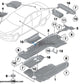 Revestimiento De Bajos Para Bmw F10 F11 . Original Recambios