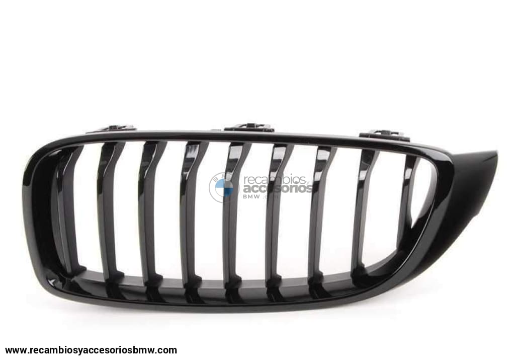 Riñonera Parrilla Delantera Negro Brillo M Performance Para Bmw F32 F33 F36. Original Recambios