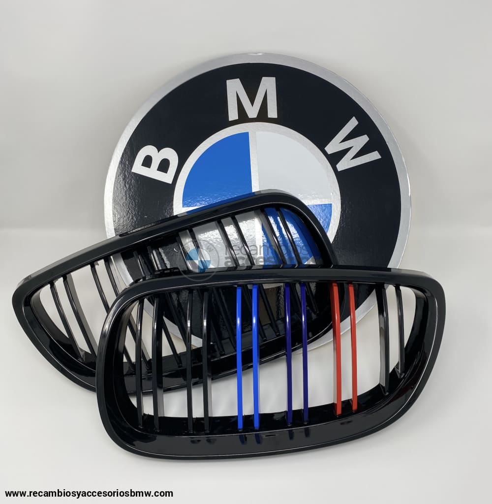 Riñoneras ///m Brillante Doble Linea Tipo M3 Para Bmw E92/e93 Del 2006 Al 03/2010