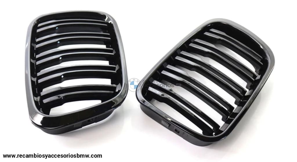 Riñoneras Negras Doble Línea Para Bmw E46 Berlina/touring Pre 1998-08/2001