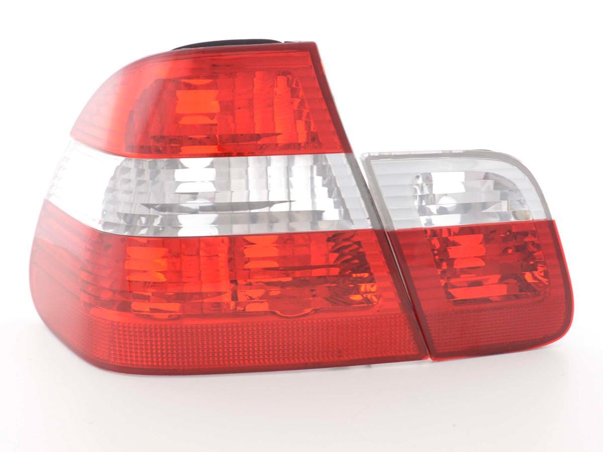 Juego De Luces Traseras Bmw Serie 3 Limo Tipo E46 01-05 Blanco / Rojo Lights > Rear/tail Lights