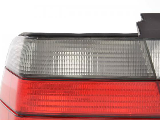 Juego De Luces Traseras Bmw Serie 3 E36 Coupe 91-98 Rojo / Negro Lights > Rear/tail Lights