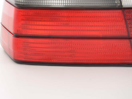 Juego De Luces Traseras Bmw Serie 3 E36 Coupe 91-98 Rojo / Negro Lights > Rear/tail Lights