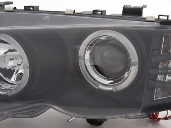 Juego De Faros Delanteros Bmw 3-Series E46 Limo / Touring 02-05 Negro Lights > Headlights