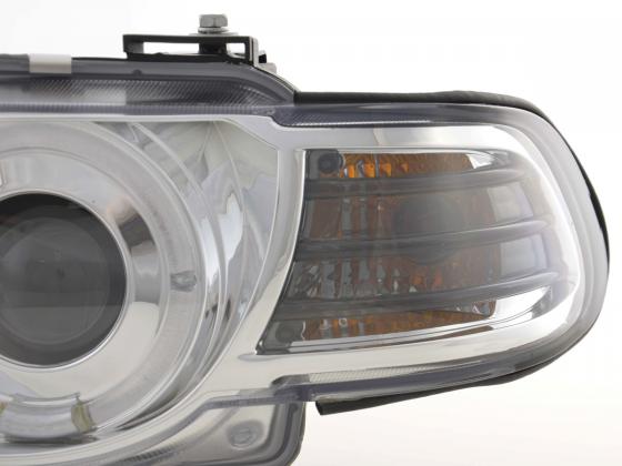 Juego De Faros Xenón Bmw Serie 7 Tipo E38 99-02 Cromado Lights > Headlights