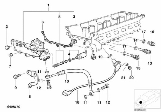 Sensor De Posición Del Árbol Levas Para Bmw E36 E34 E39 E38. Original Recambios