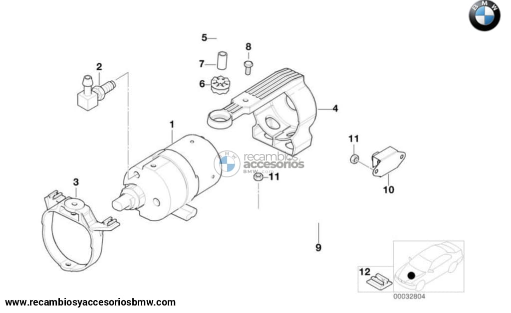 Sensor De Velocidad Original Bmw Para Serie 3 E46 Y Z3 Recambios